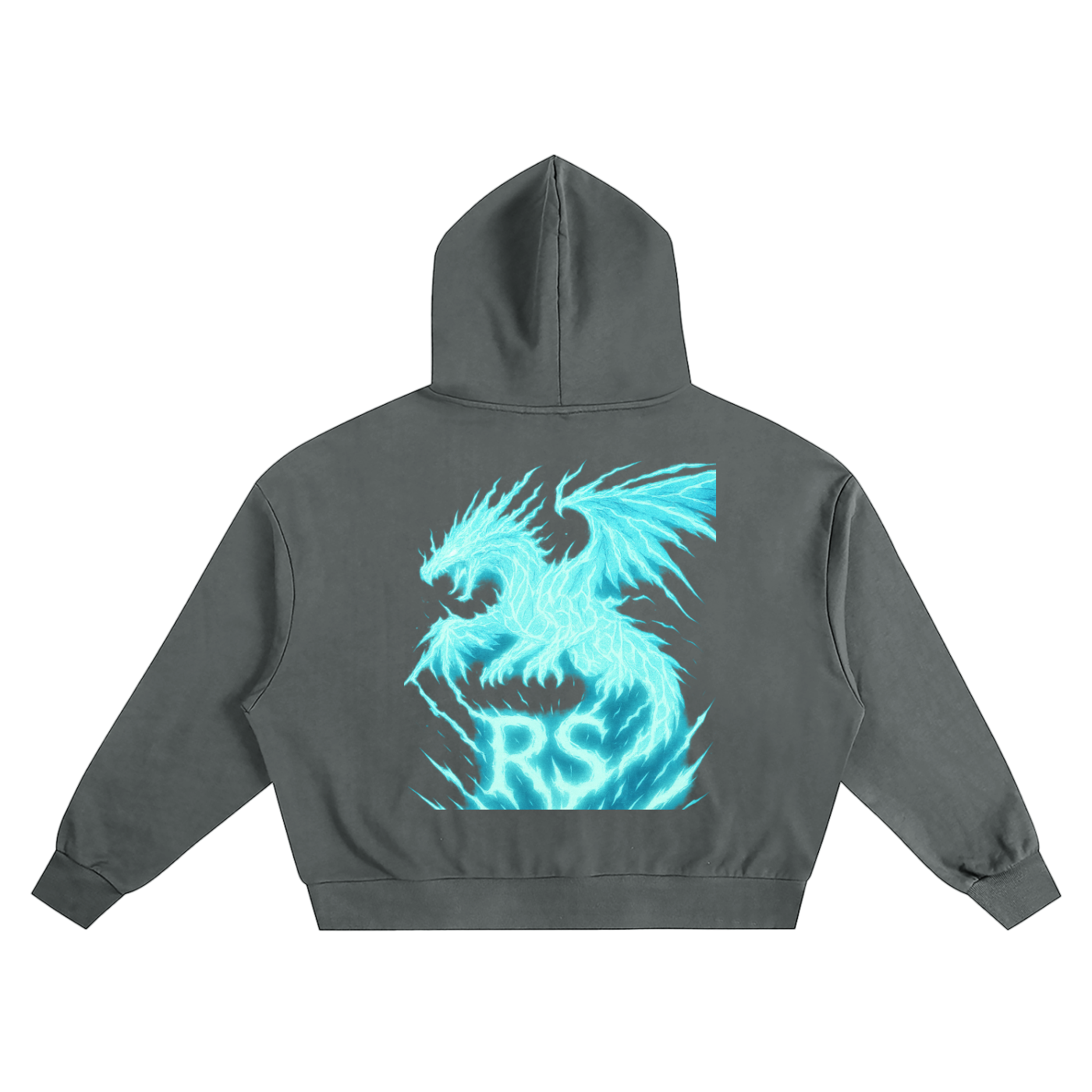Lightning Dragon Oversized Hoodie
