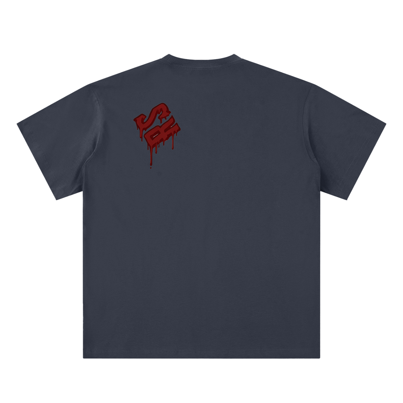 Graffiti Red Inverse Tee