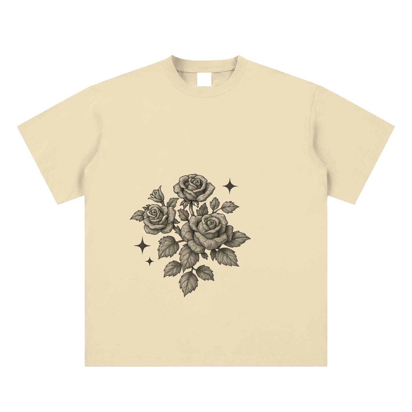 Stone Rose Grey Tee