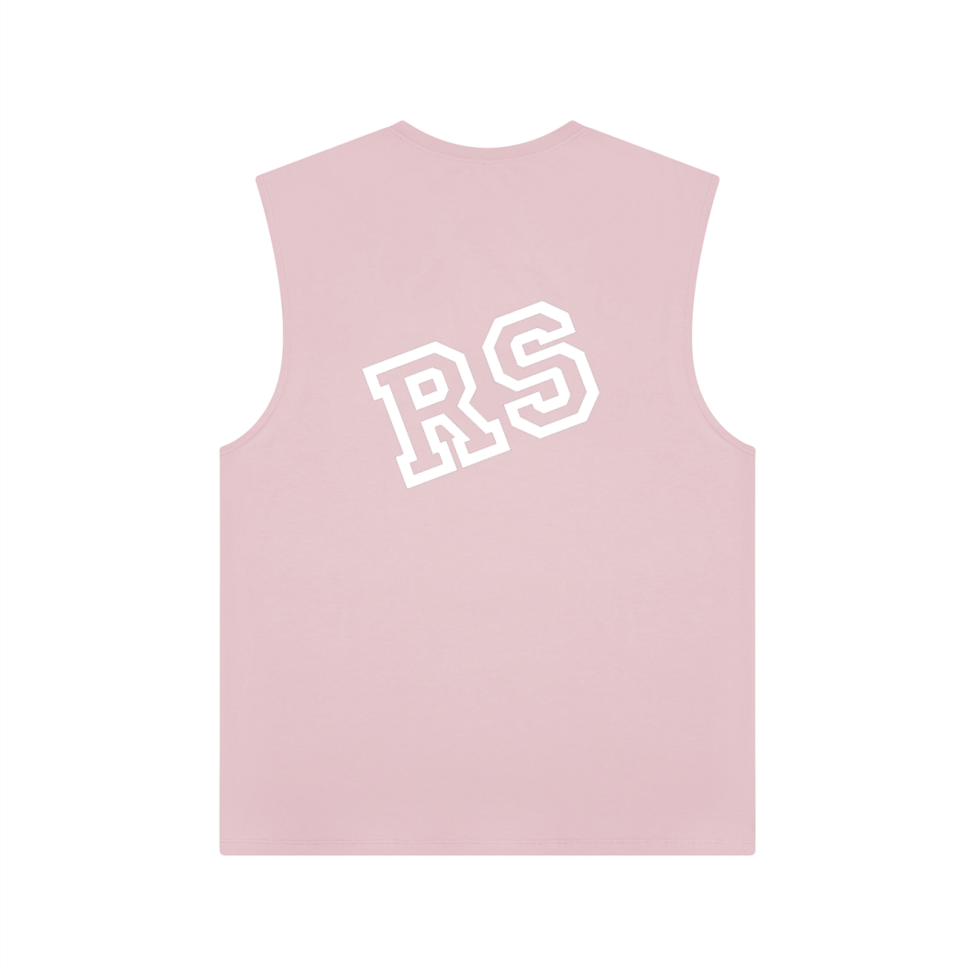 R.S.L.C Varsity White Performance Tank Top
