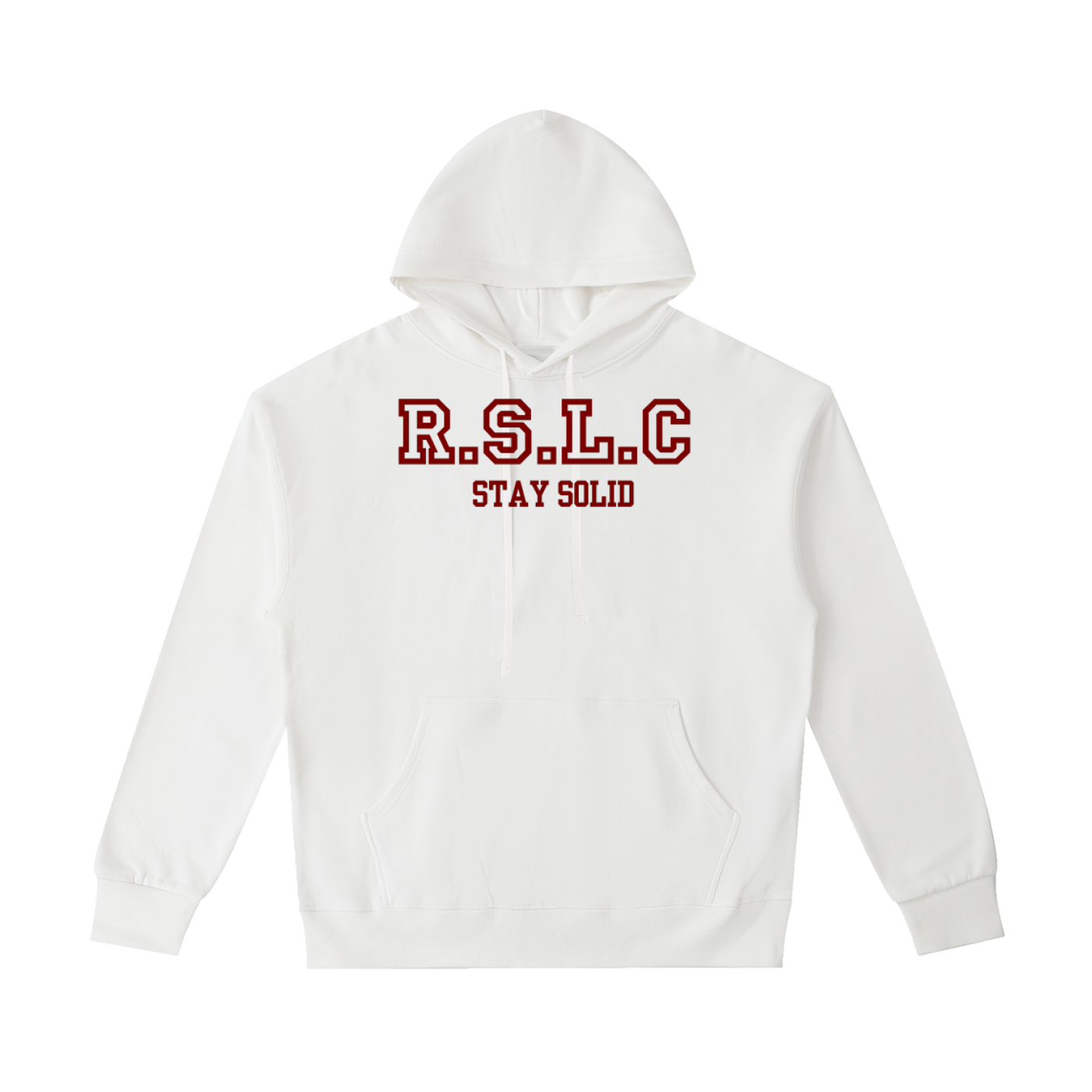 R.S.L.C Varsity Red Regular Hoodie