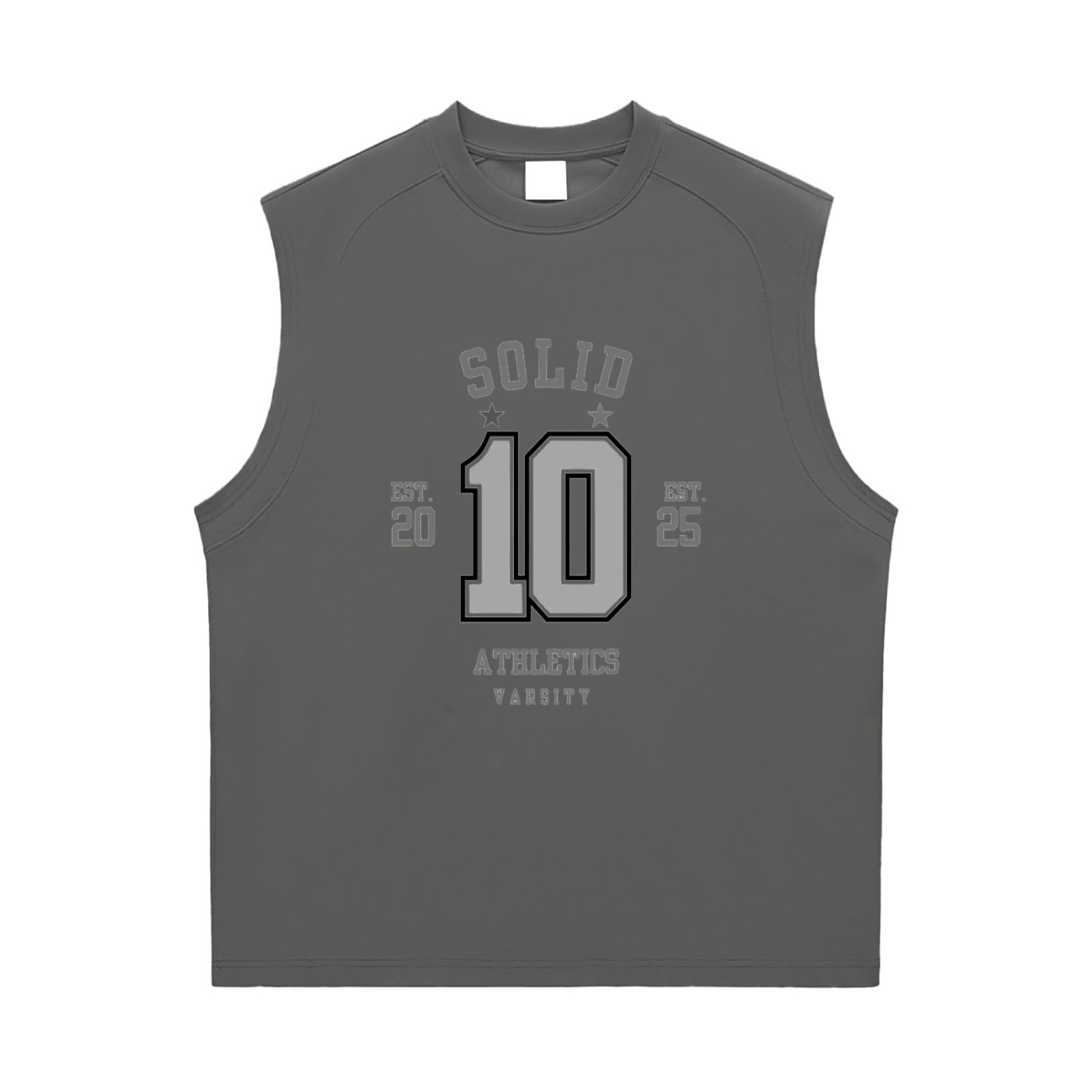 Solid Varsity Tank Top