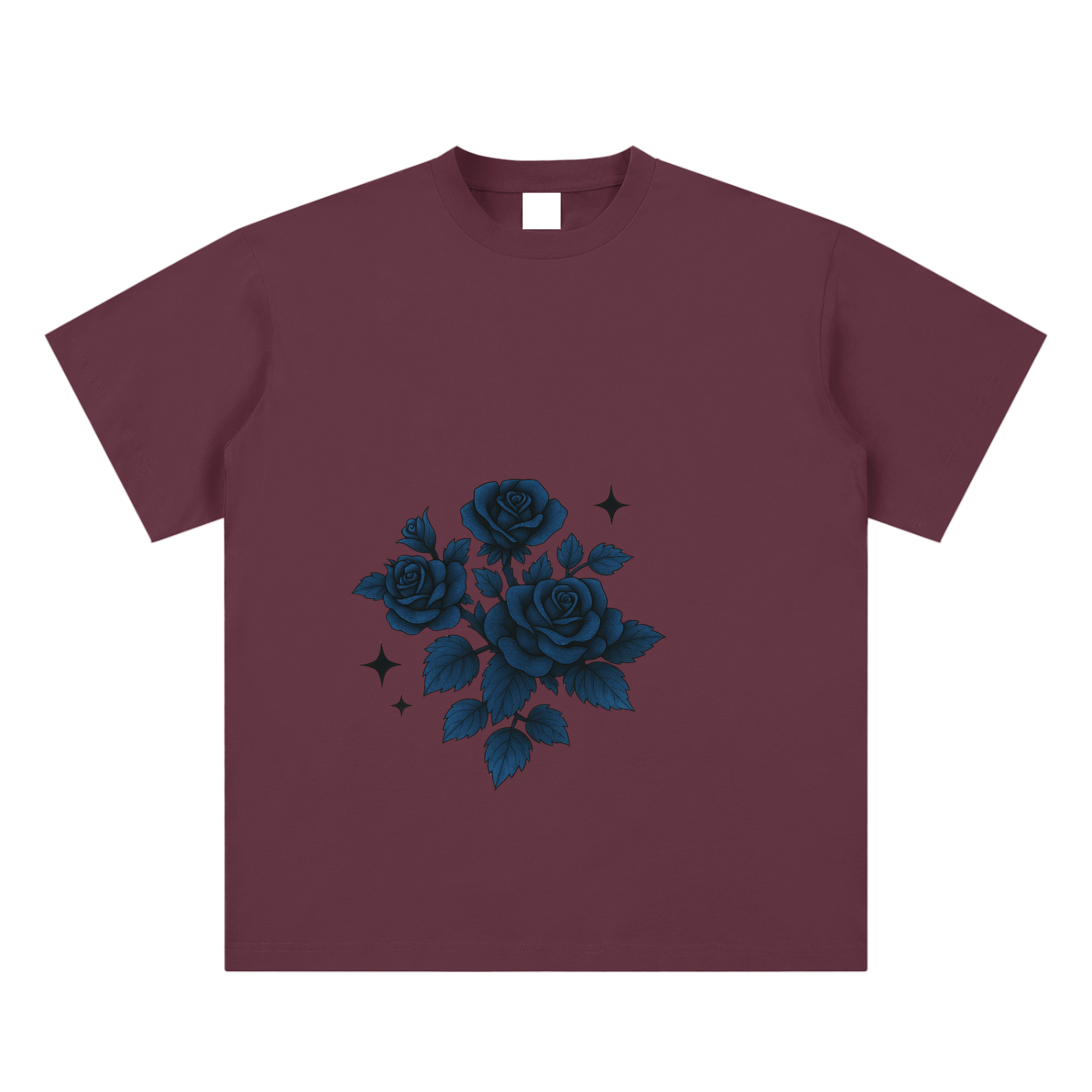 Stone Rose Blue Tee
