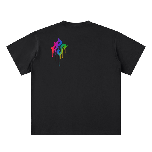 Graffiti Multi-Color Cotton Tee