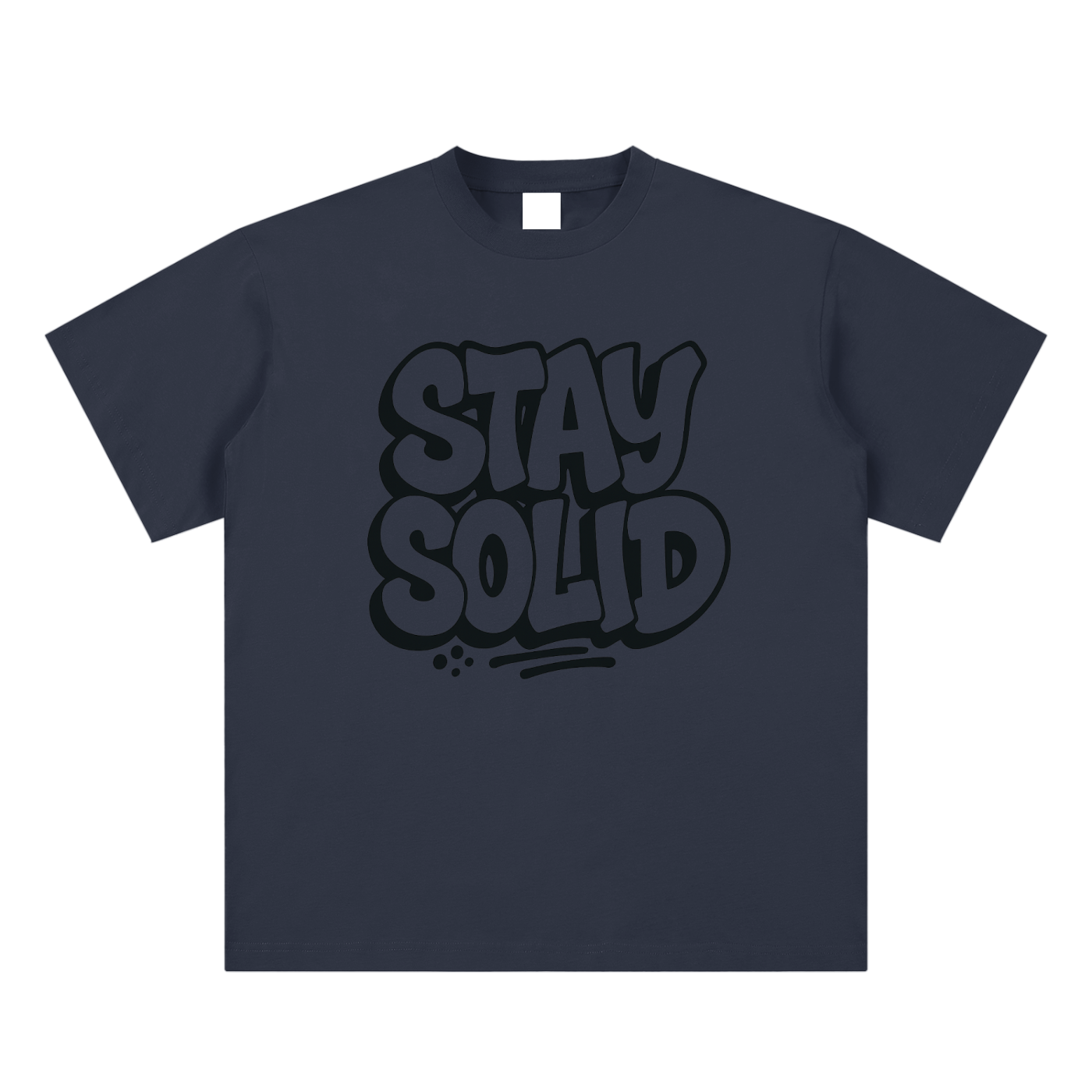 Stay Solid Transparent Tee