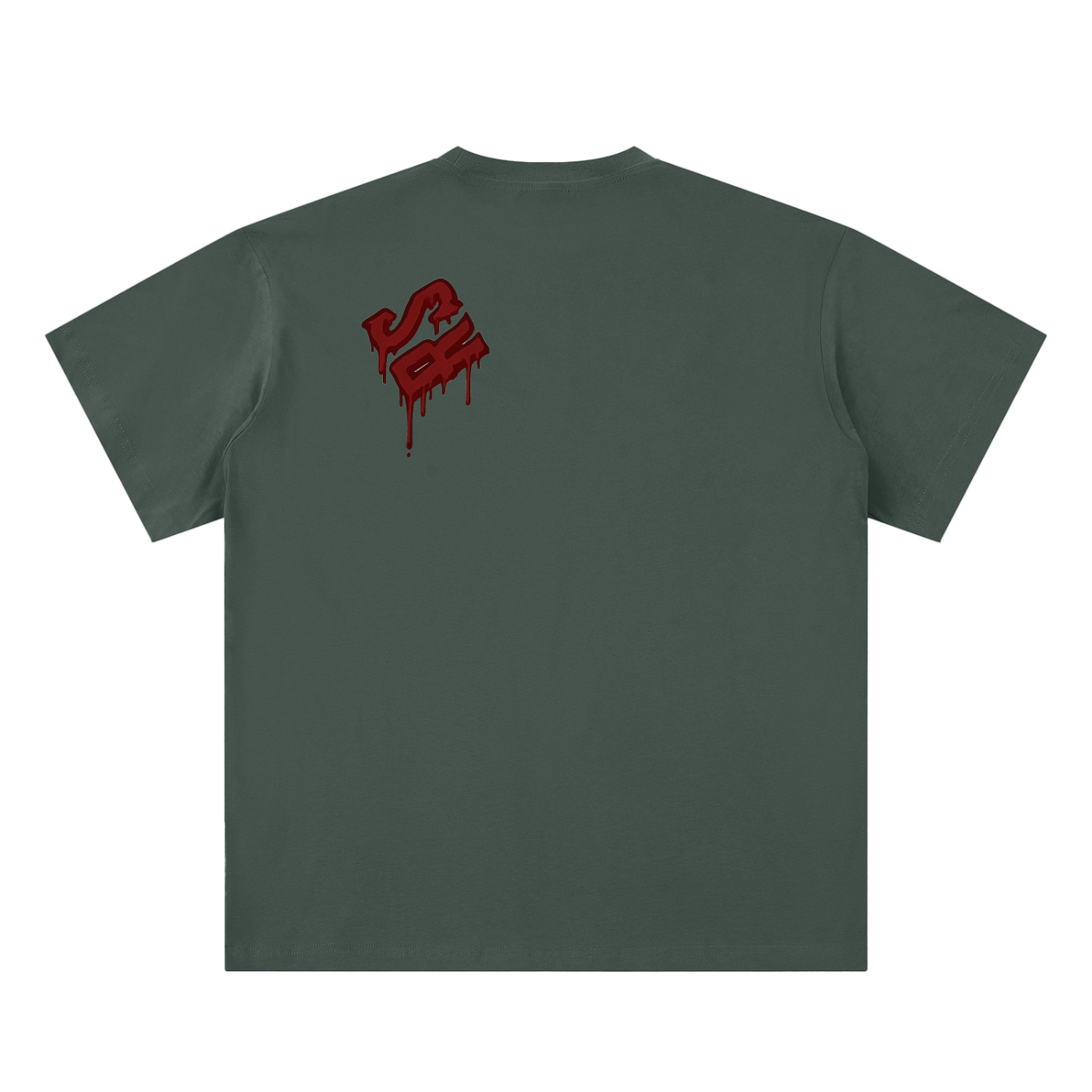 Graffiti Red Inverse Tee
