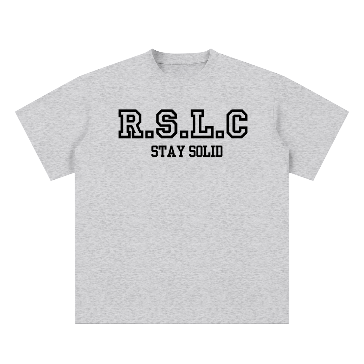 R.S.L.C Varsity Black Tee
