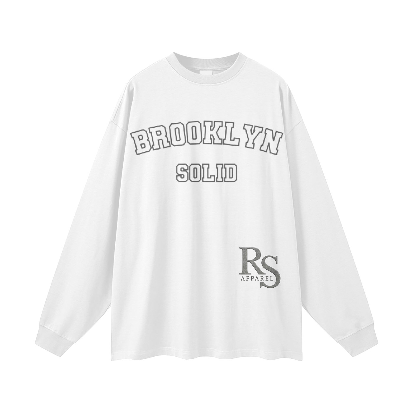 Brooklyn Solid Long Sleeve Tee