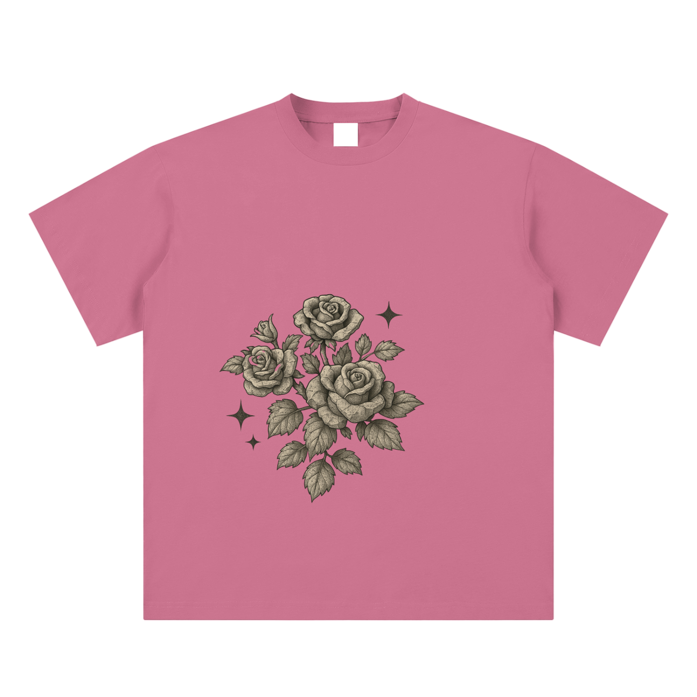 Stone Rose Grey Tee