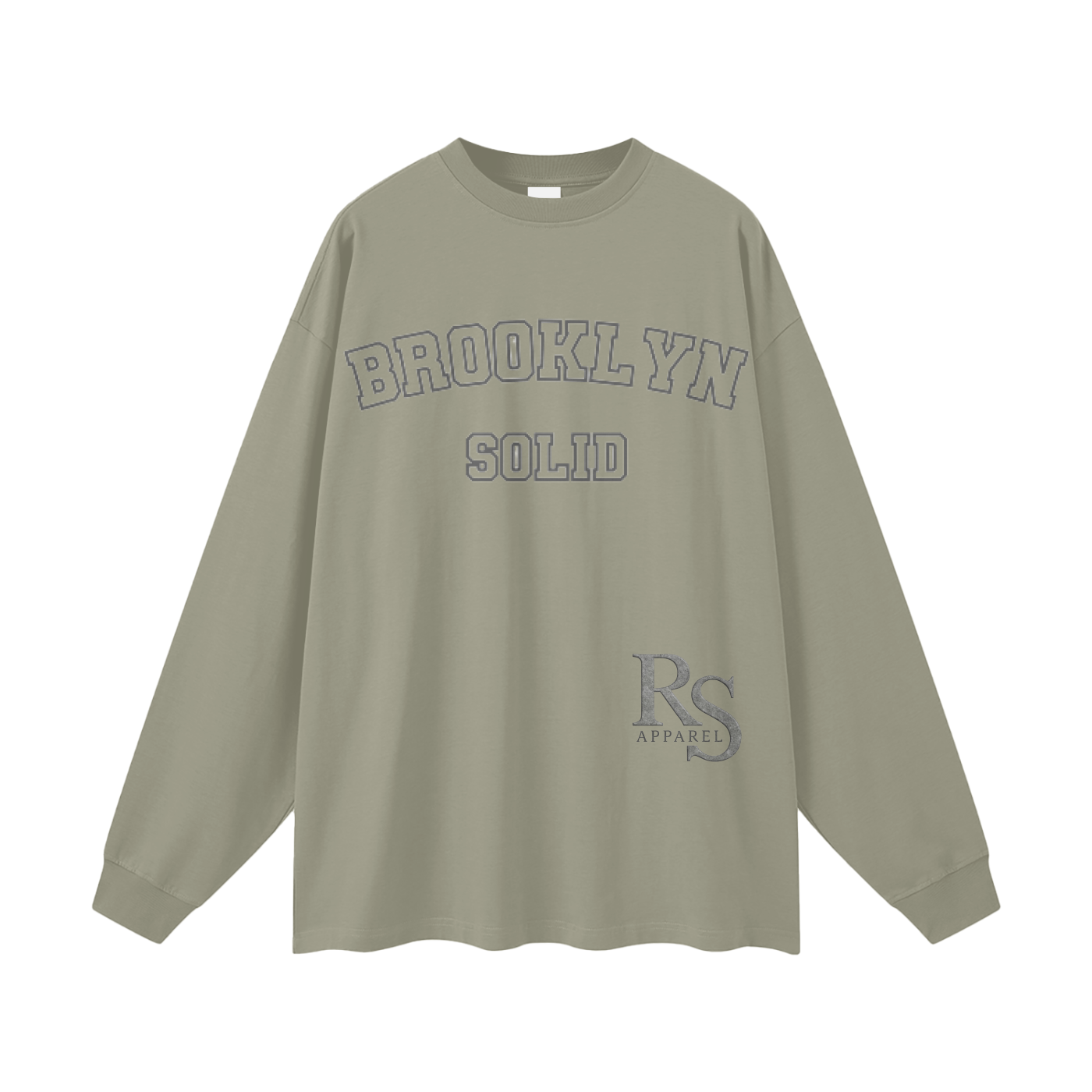 Brooklyn Solid Long Sleeve Tee