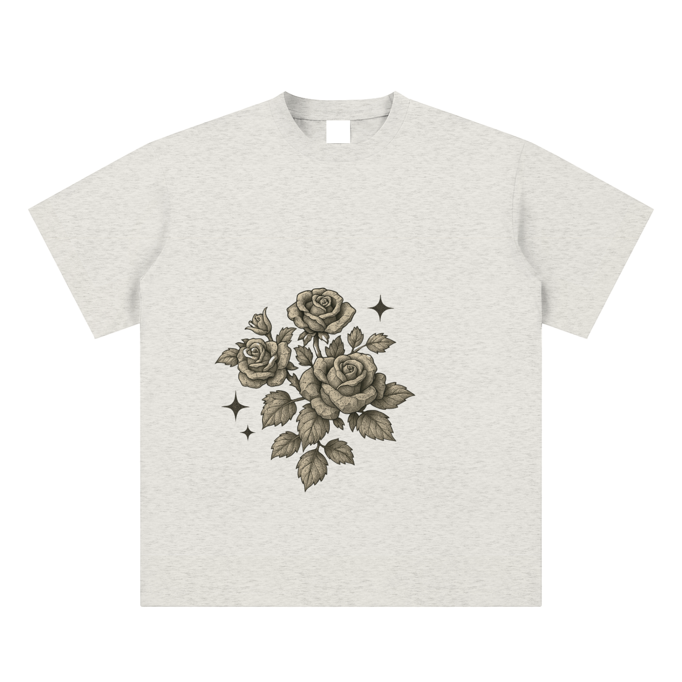 Stone Rose Grey Tee