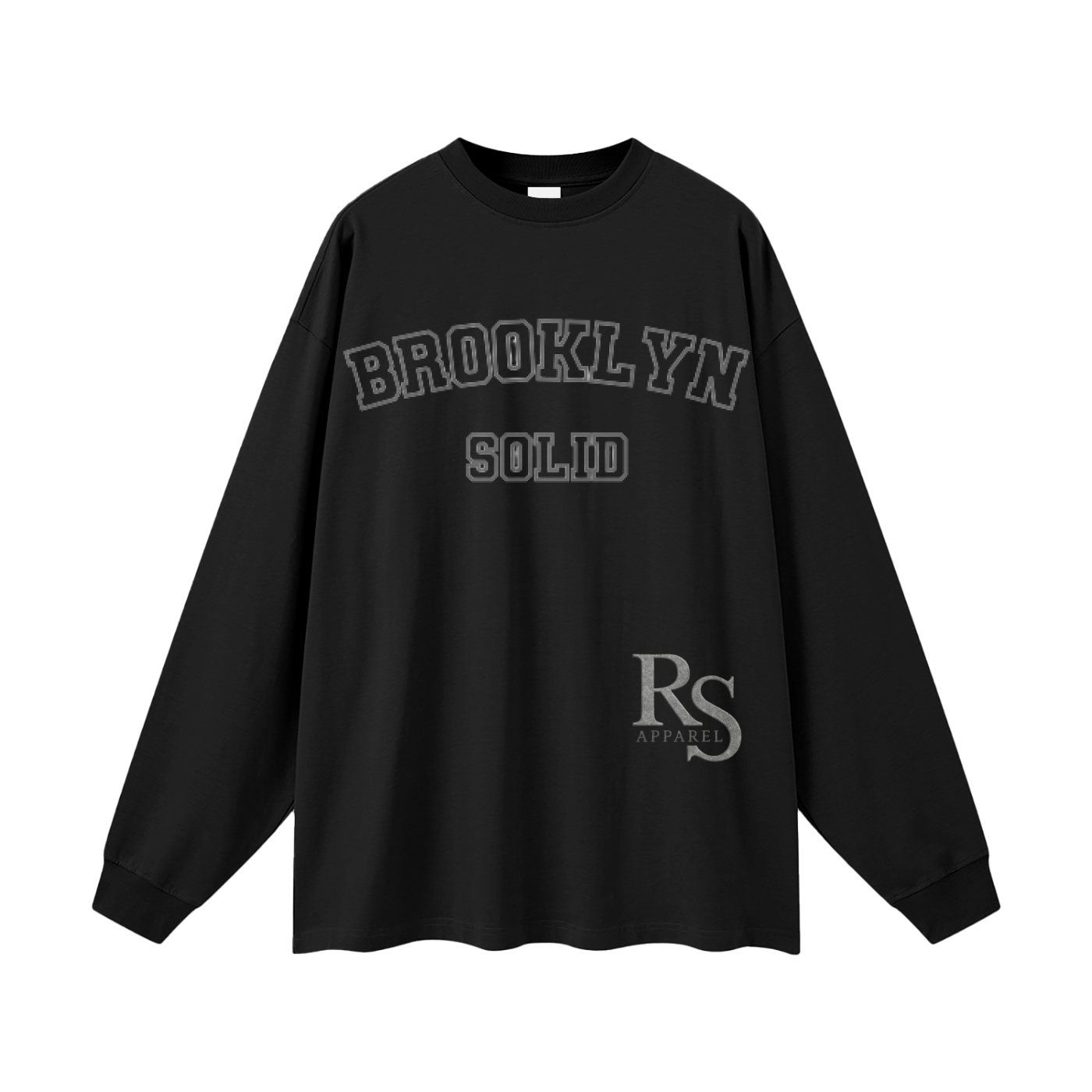 Brooklyn Solid Long Sleeve Tee