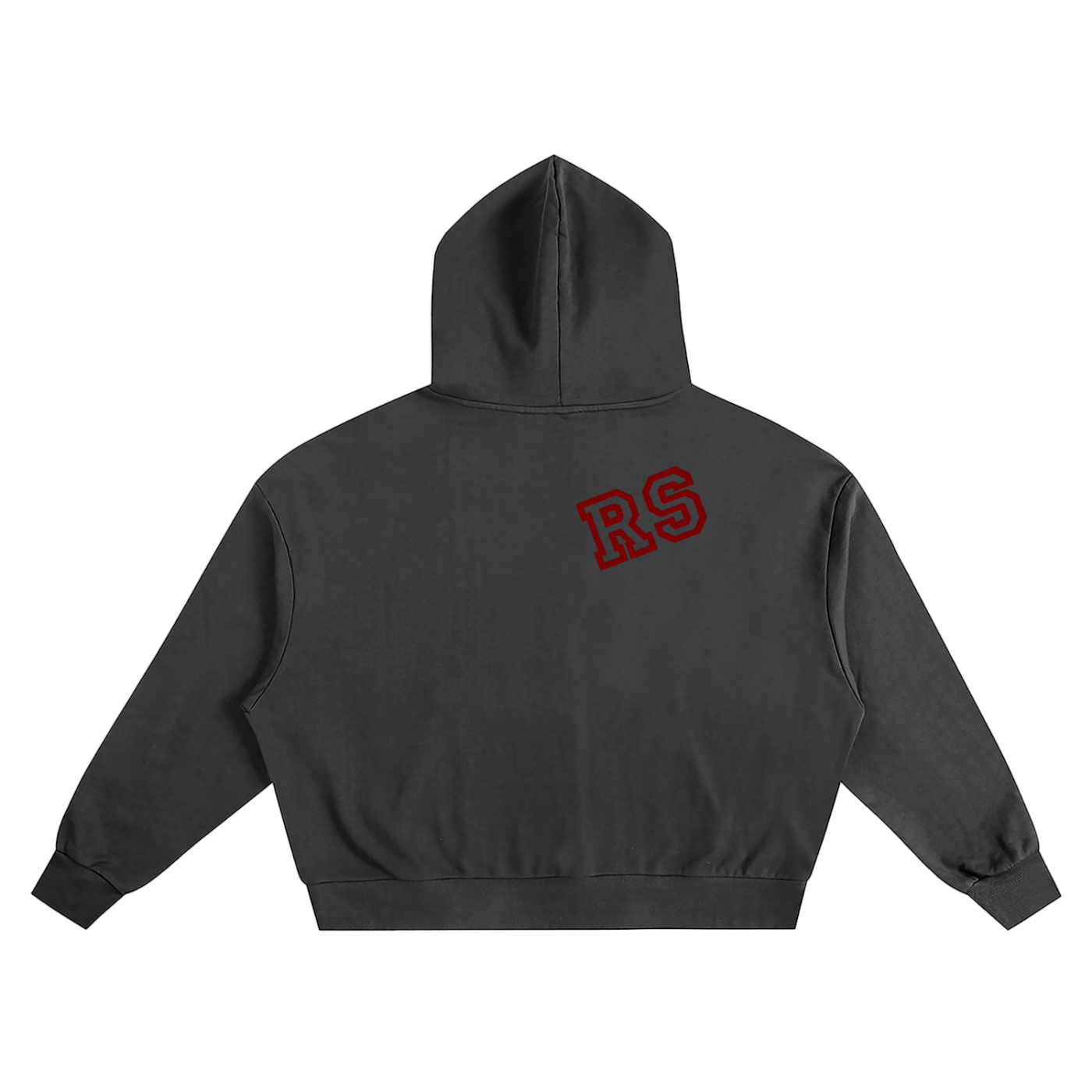 R.S.L.C Varsity Red Oversized Hoodie