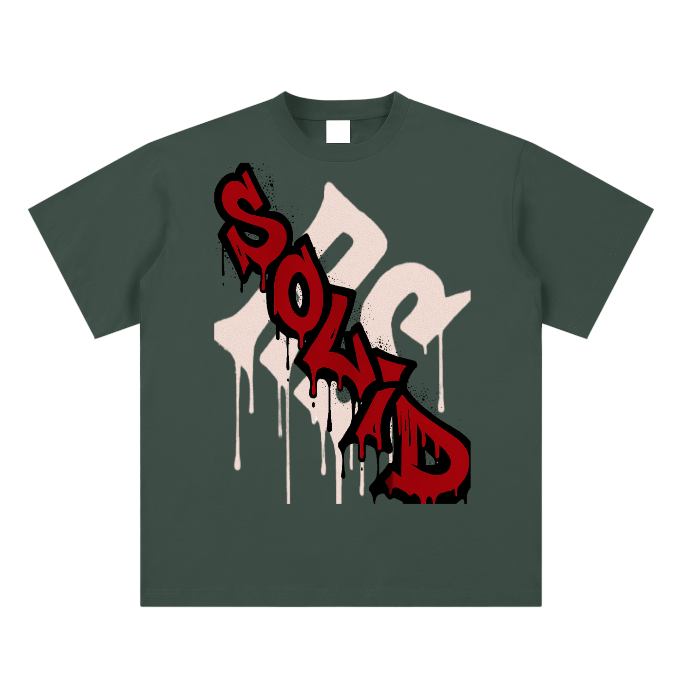 Graffiti Red Tee