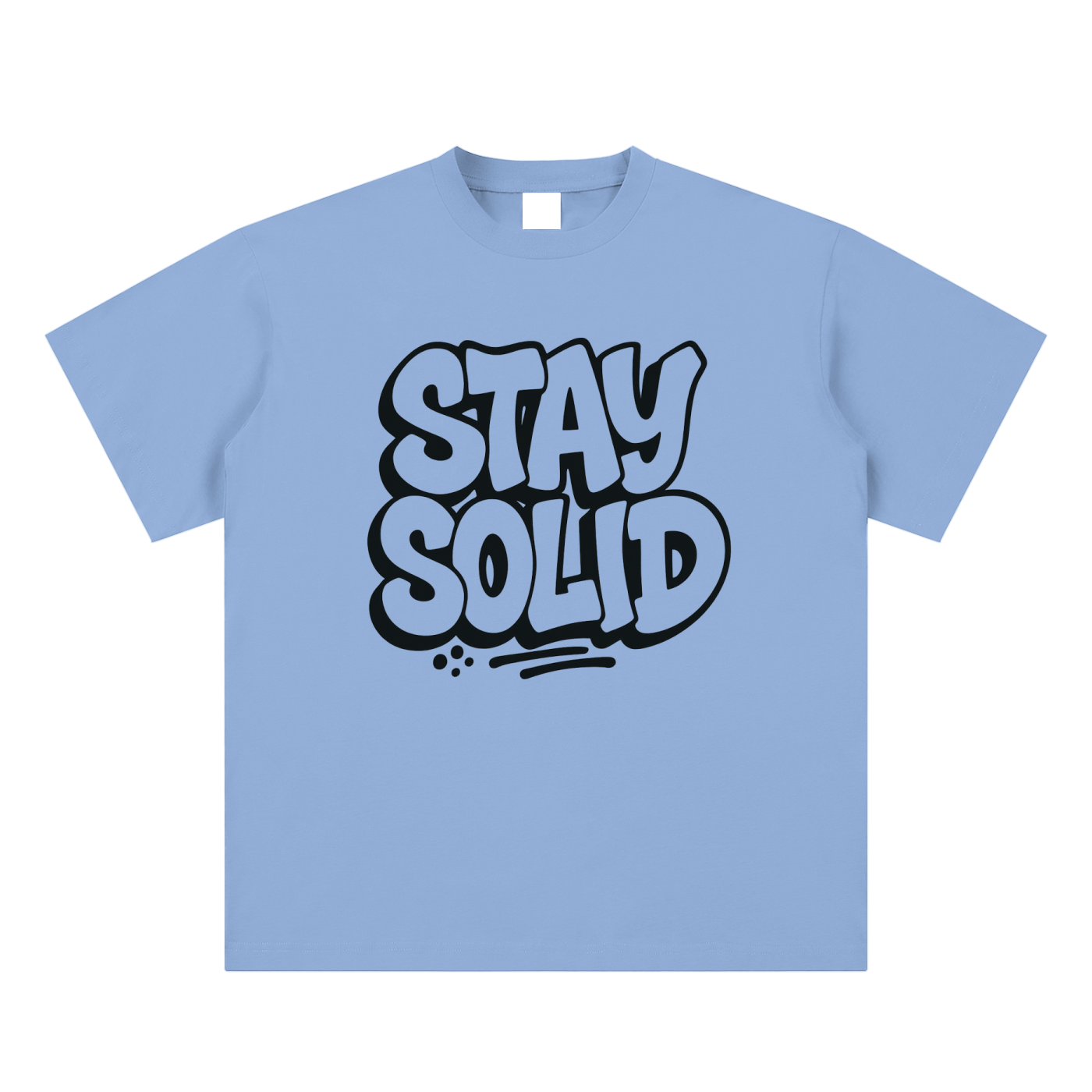 Stay Solid Transparent Tee