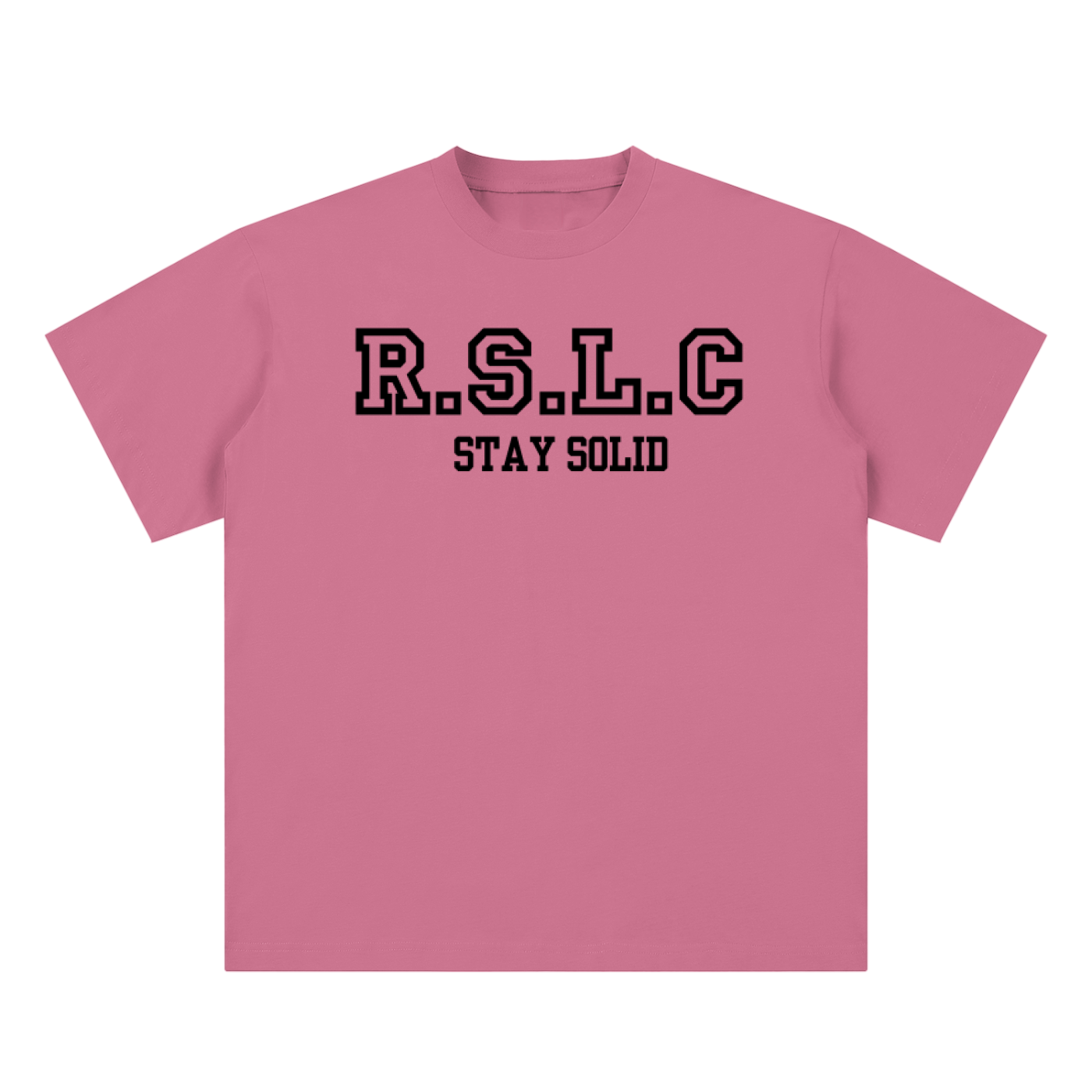 R.S.L.C Varsity Black Tee