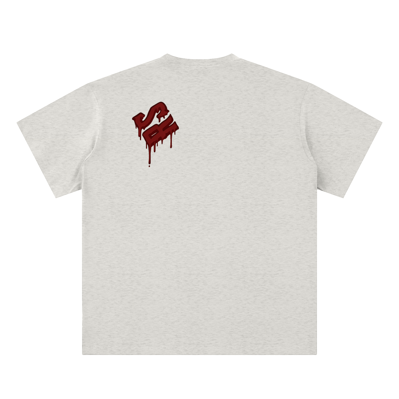 Graffiti Red Inverse Tee