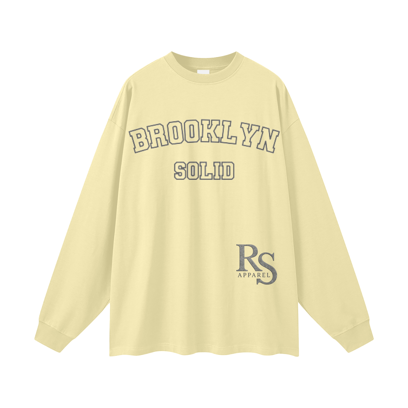 Brooklyn Solid Long Sleeve Tee