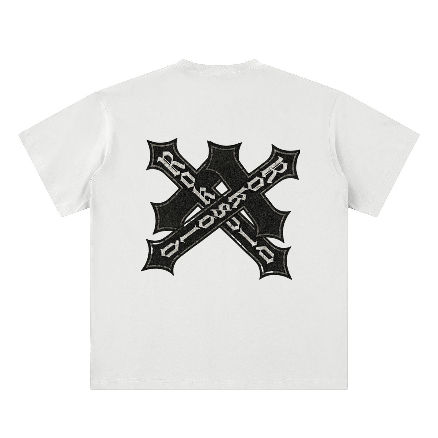 Gothic Interlocked Cross Tee