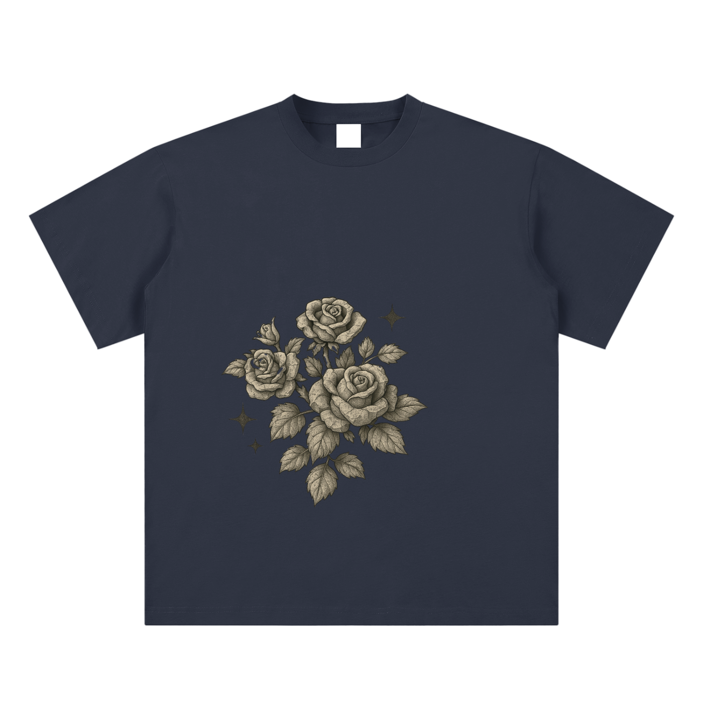 Stone Rose Grey Tee