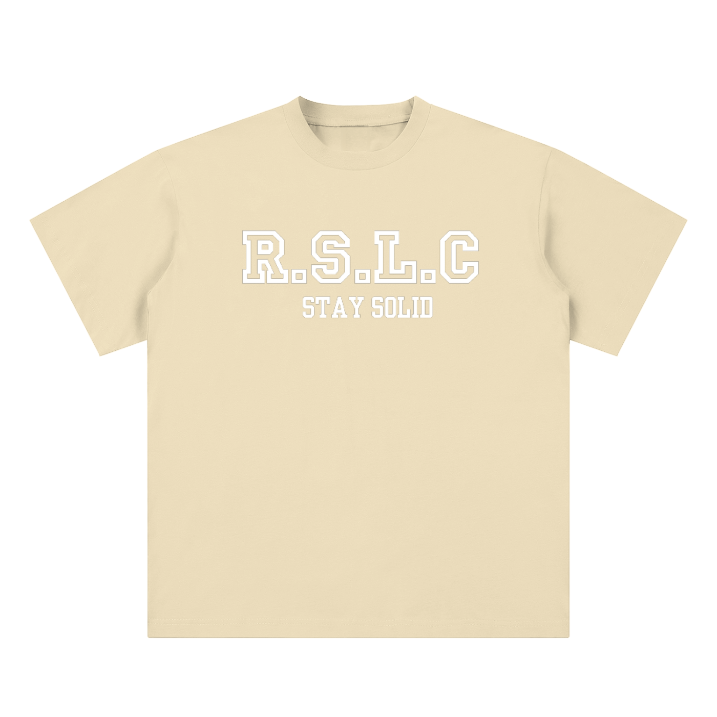 R.S.L.C Varsity White Tee
