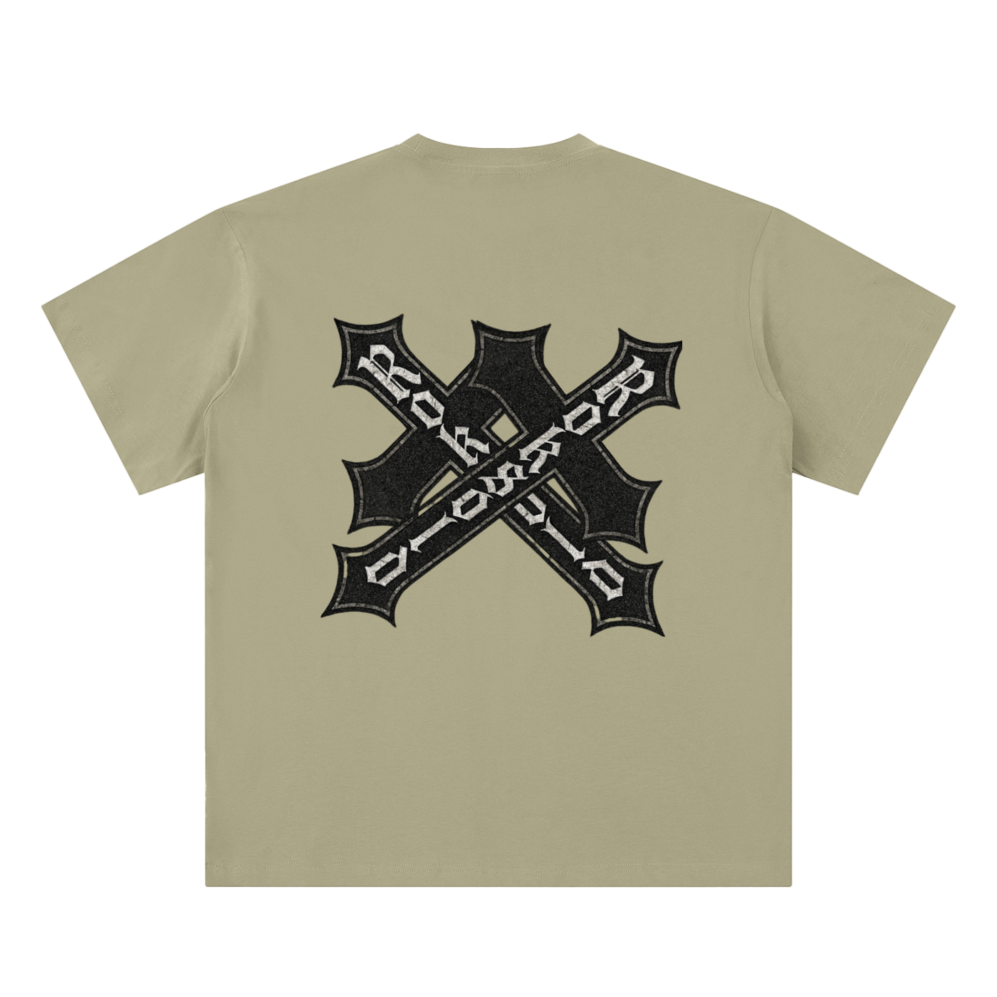 Gothic Interlocked Cross Tee