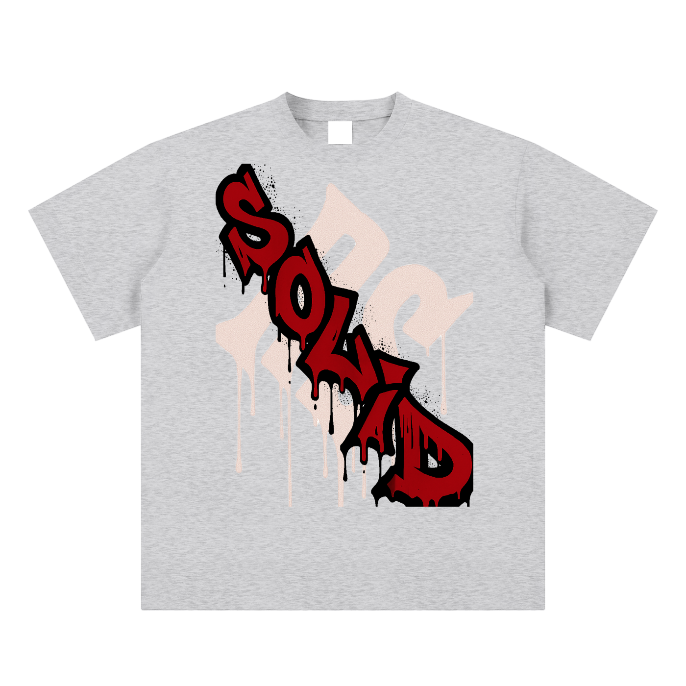 Graffiti Red Tee