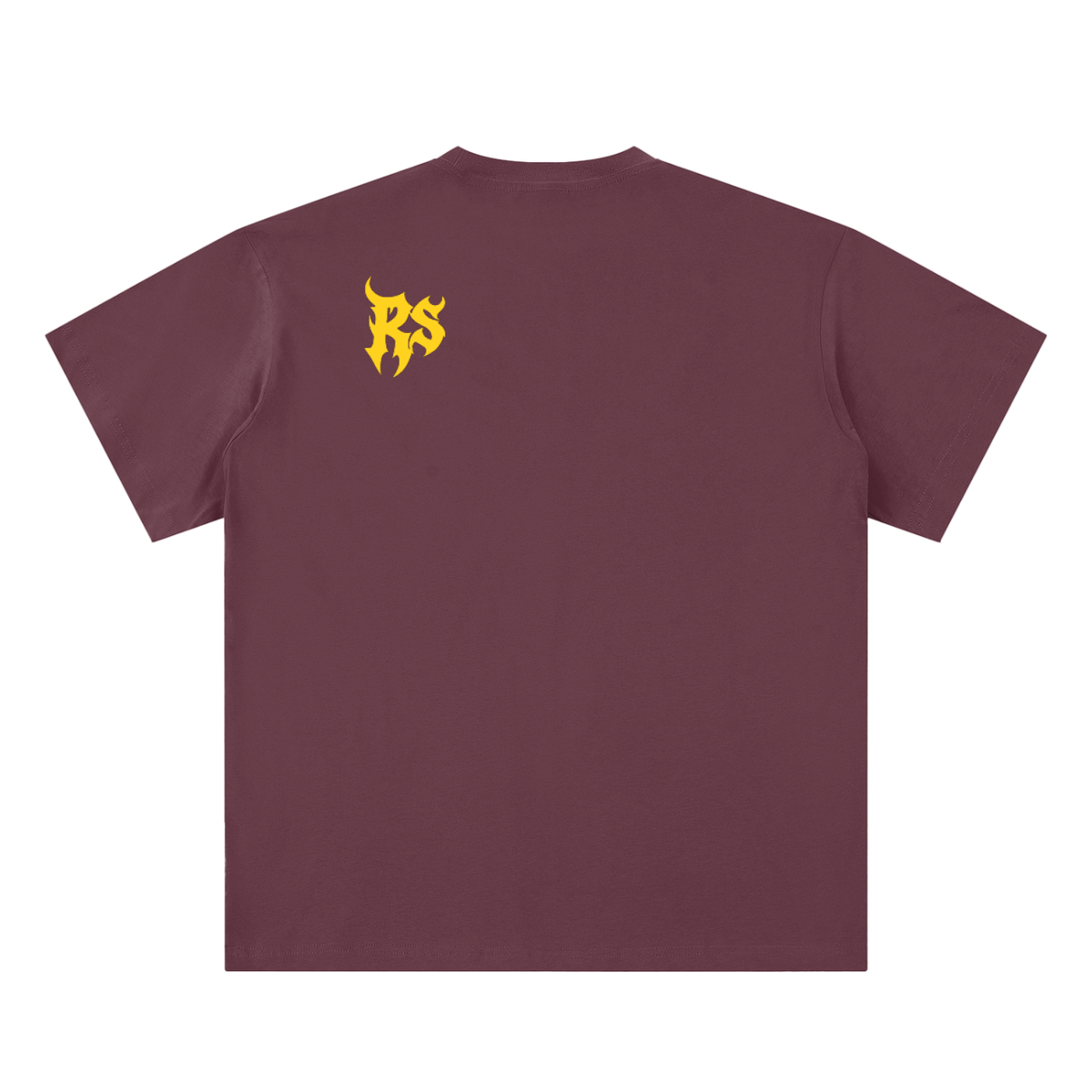 Solid Metal Gold Blade Tee