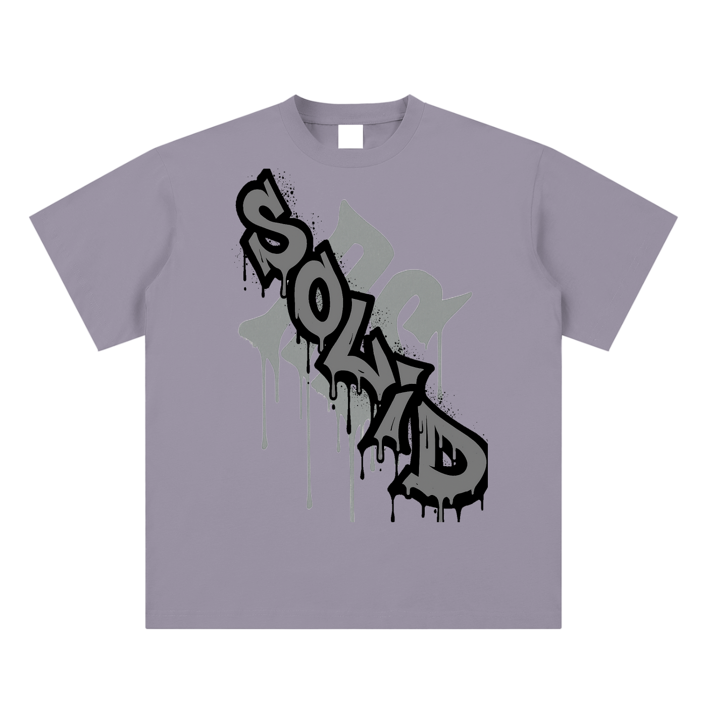 Graffiti  Grey  Tee