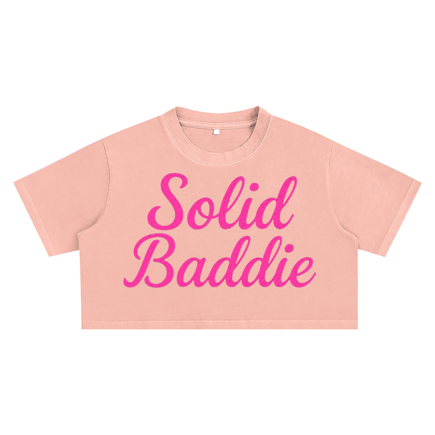 Solid Baddie short Crop Top