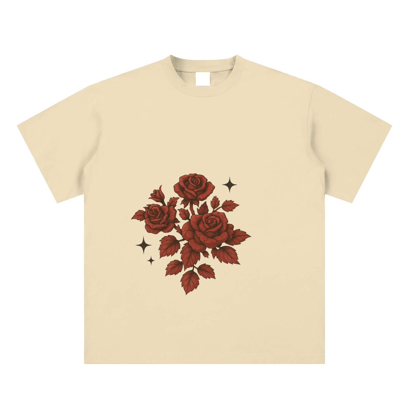 Stone Ross Deep Red Tee
