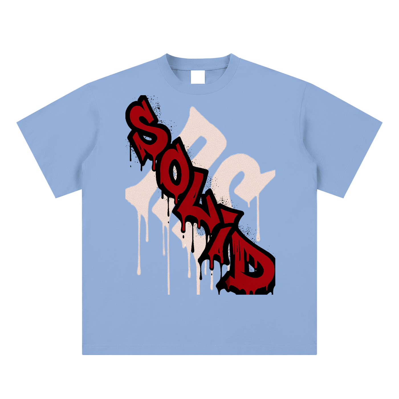 Graffiti Red Tee