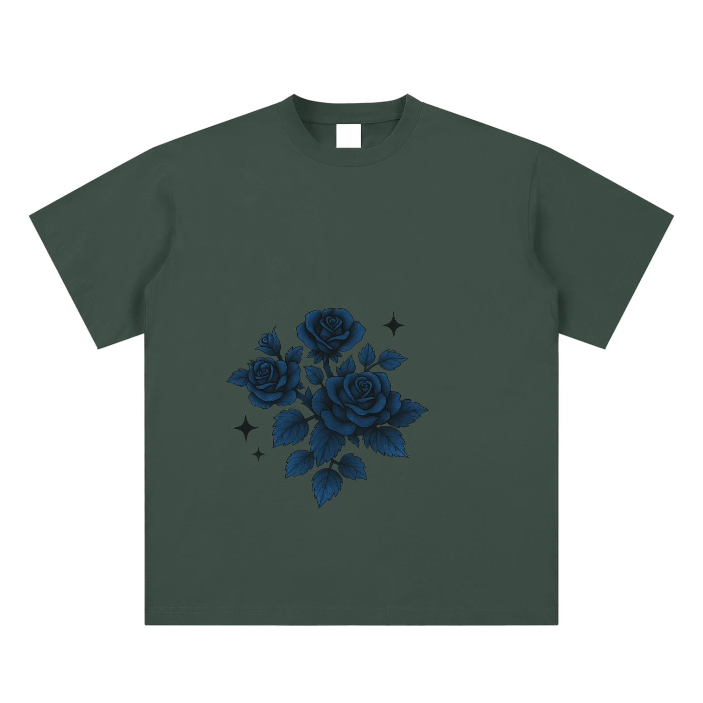 Stone Rose Blue Tee