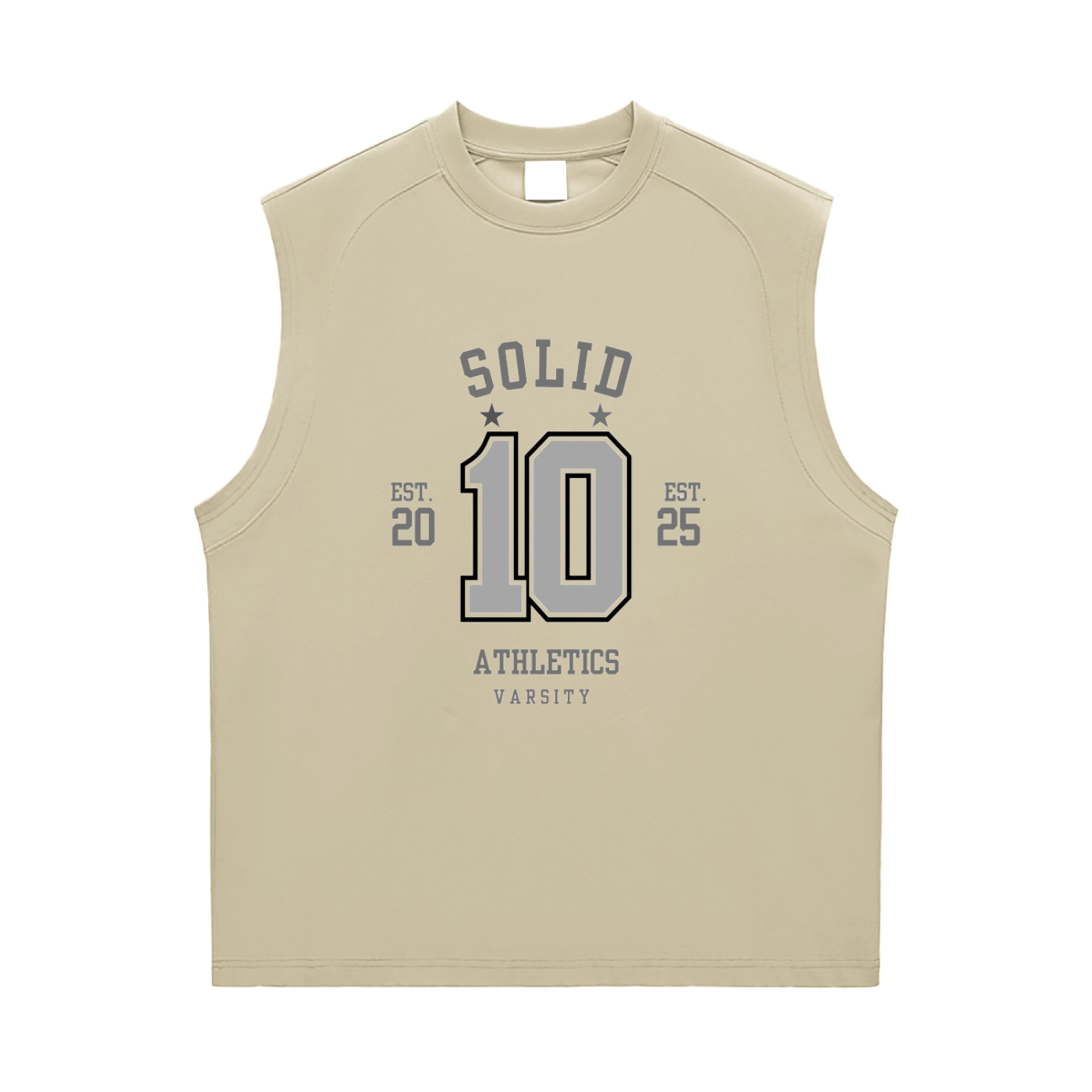 Solid Varsity Tank Top