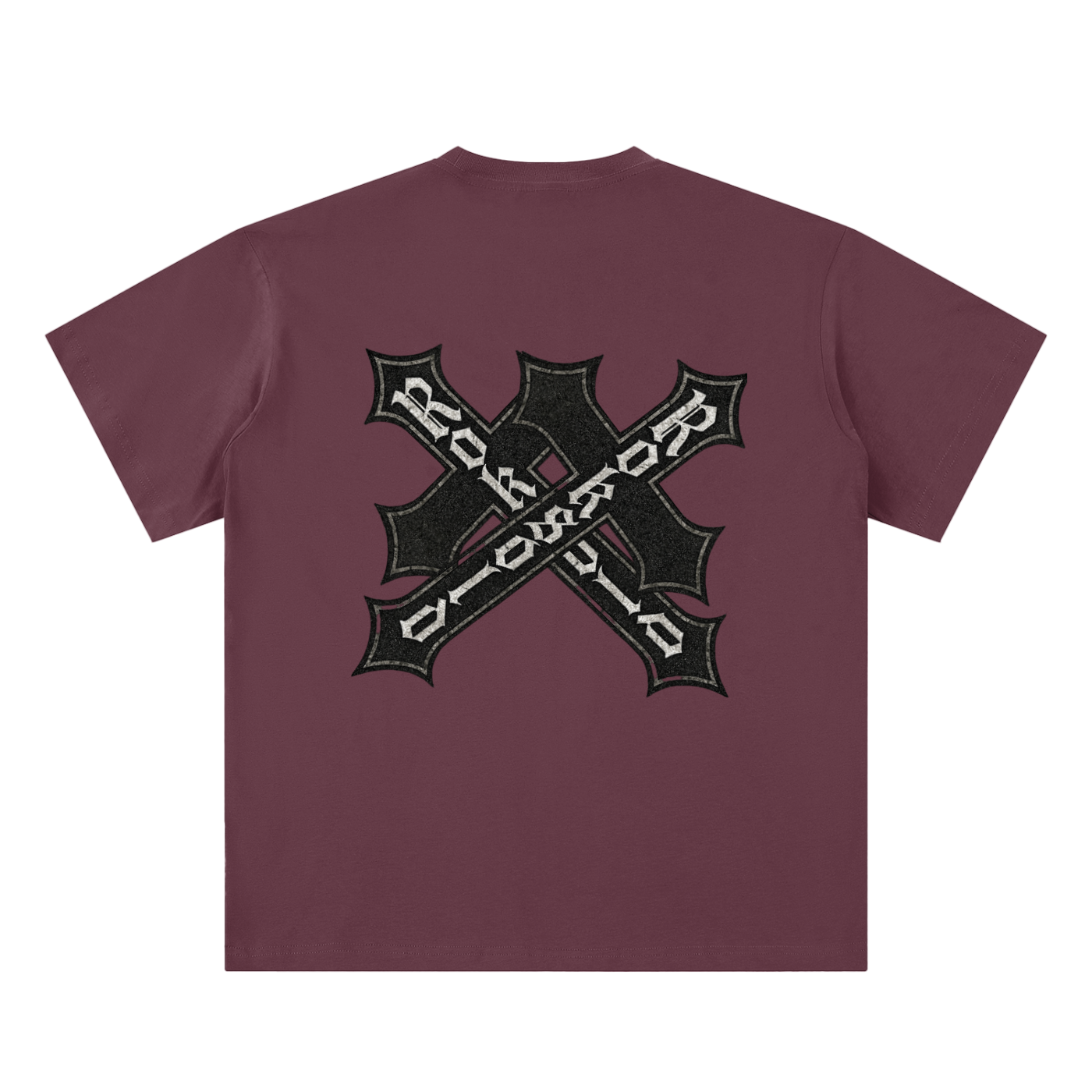 Gothic Interlocked Cross Tee