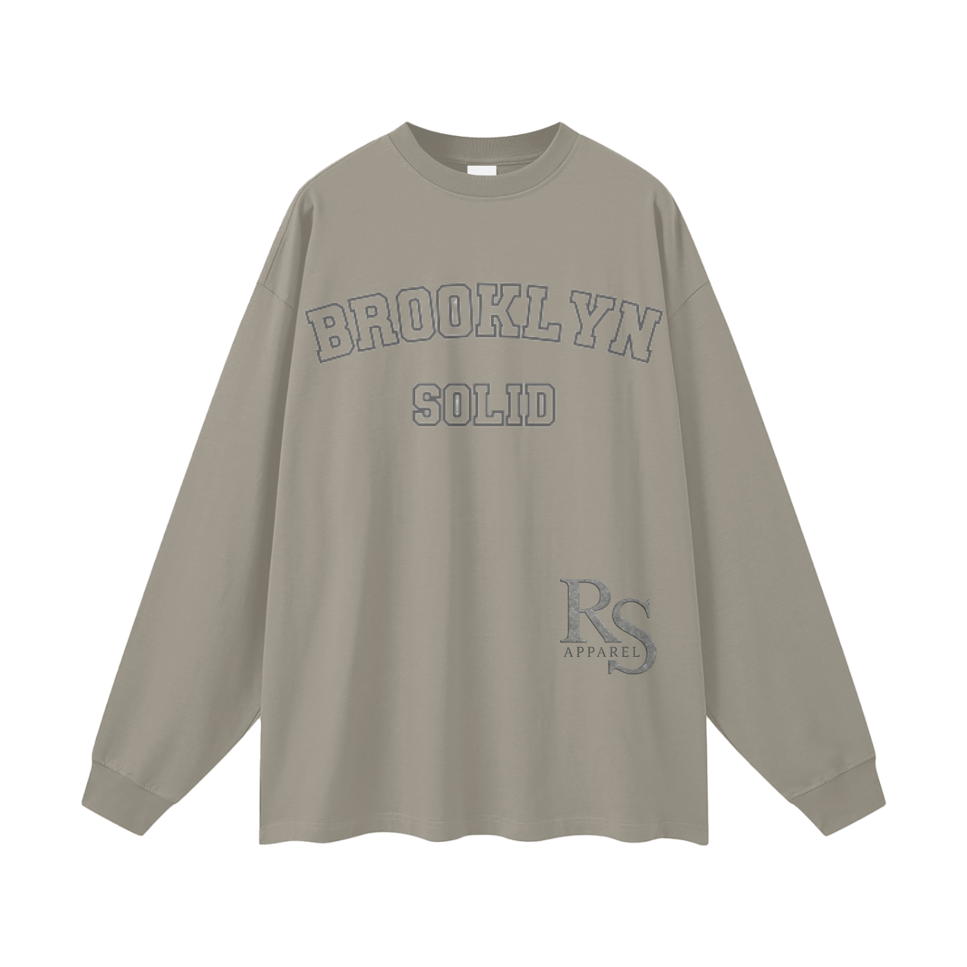Brooklyn Solid Long Sleeve Tee