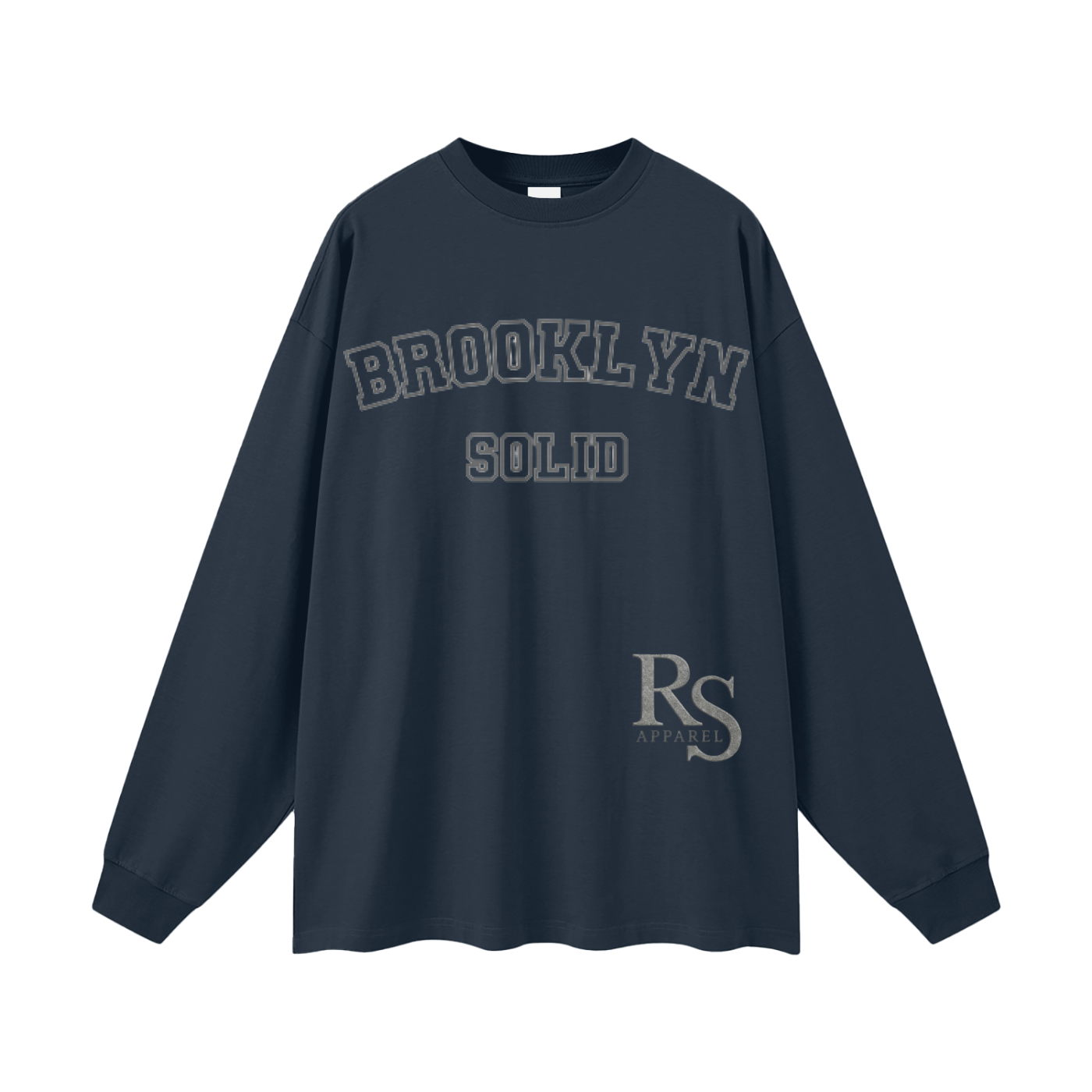 Brooklyn Solid Long Sleeve Tee