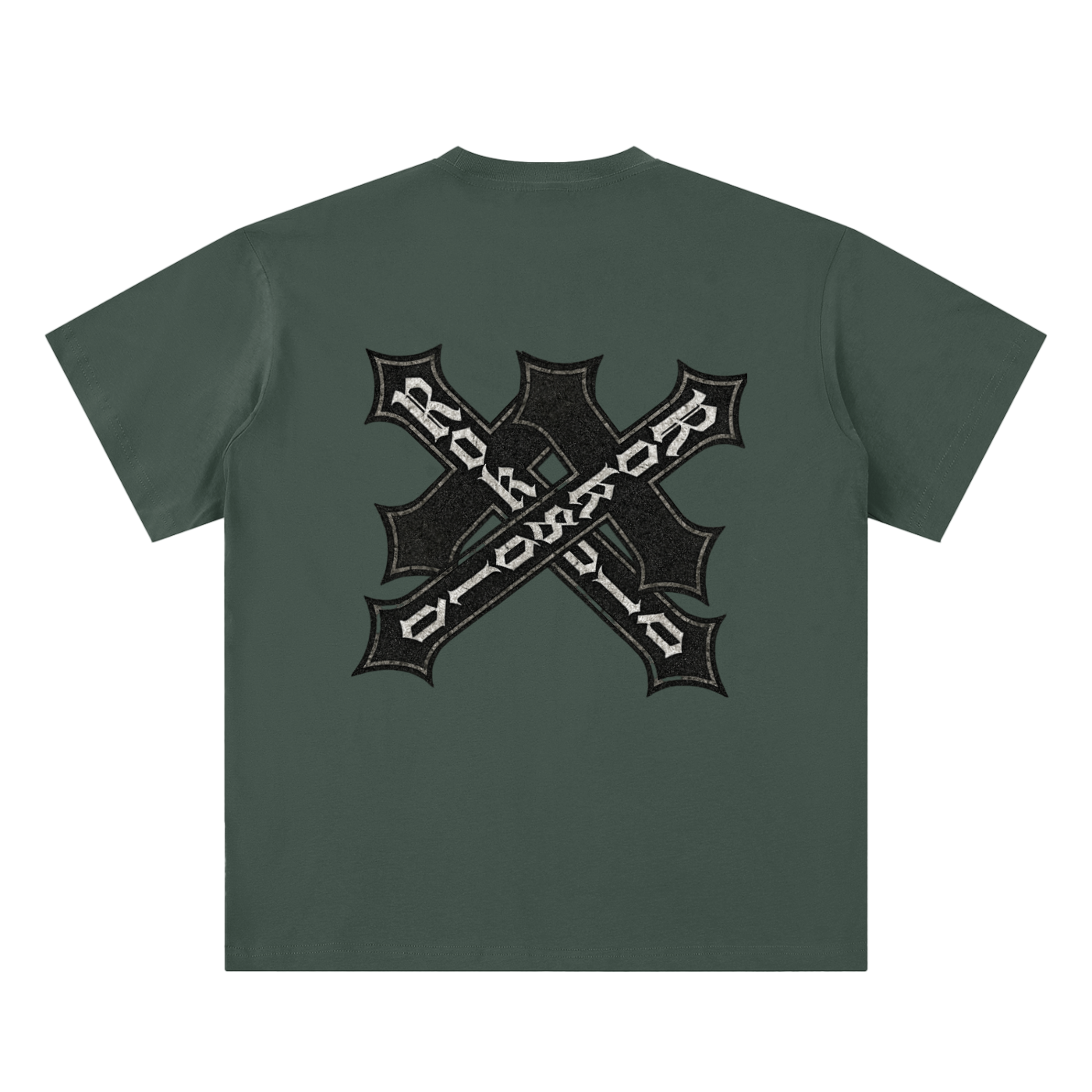 Gothic Interlocked Cross Tee