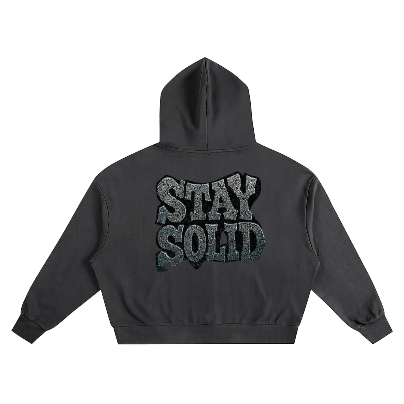 RS Stone Boxy Oversized Hoodie