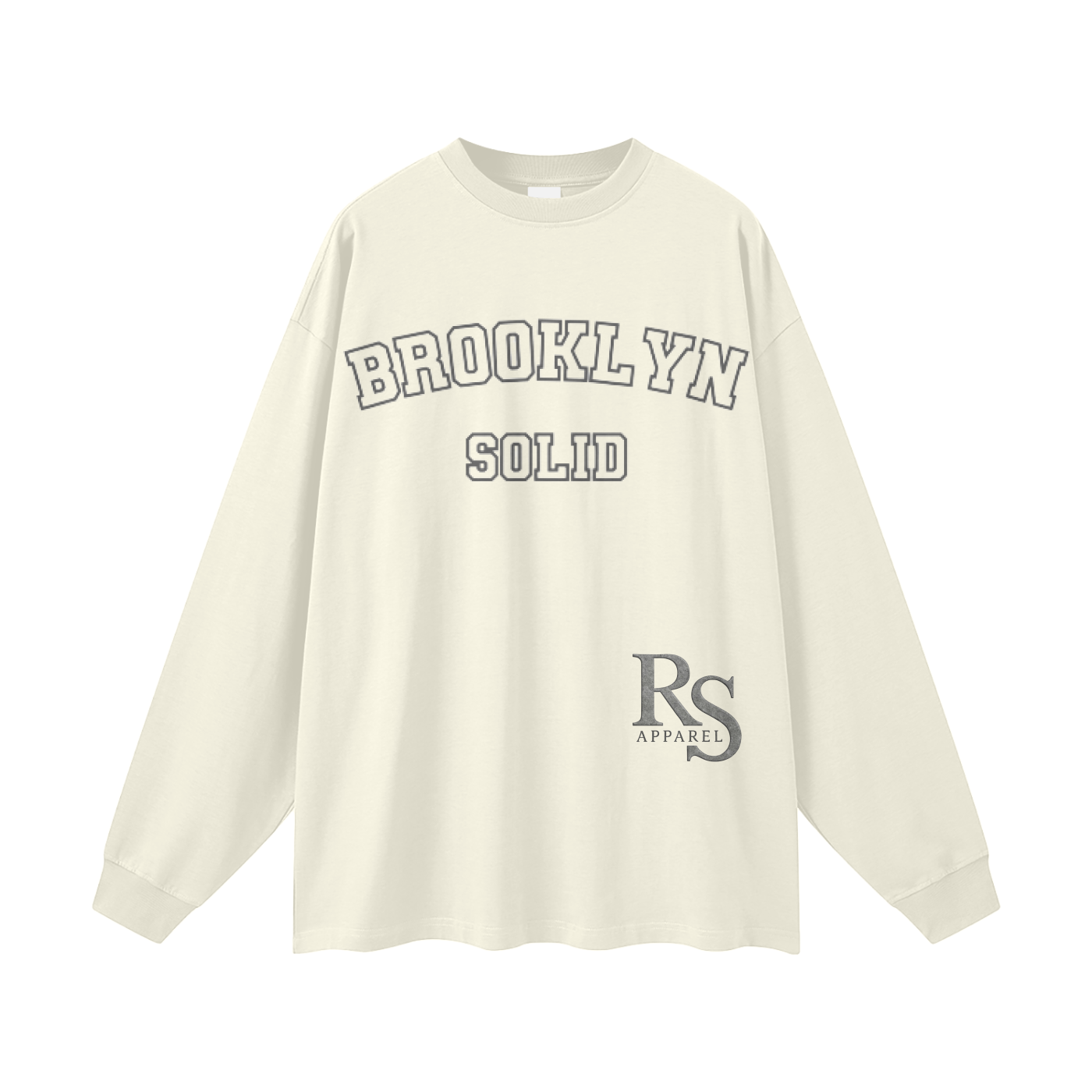 Brooklyn Solid Long Sleeve Tee