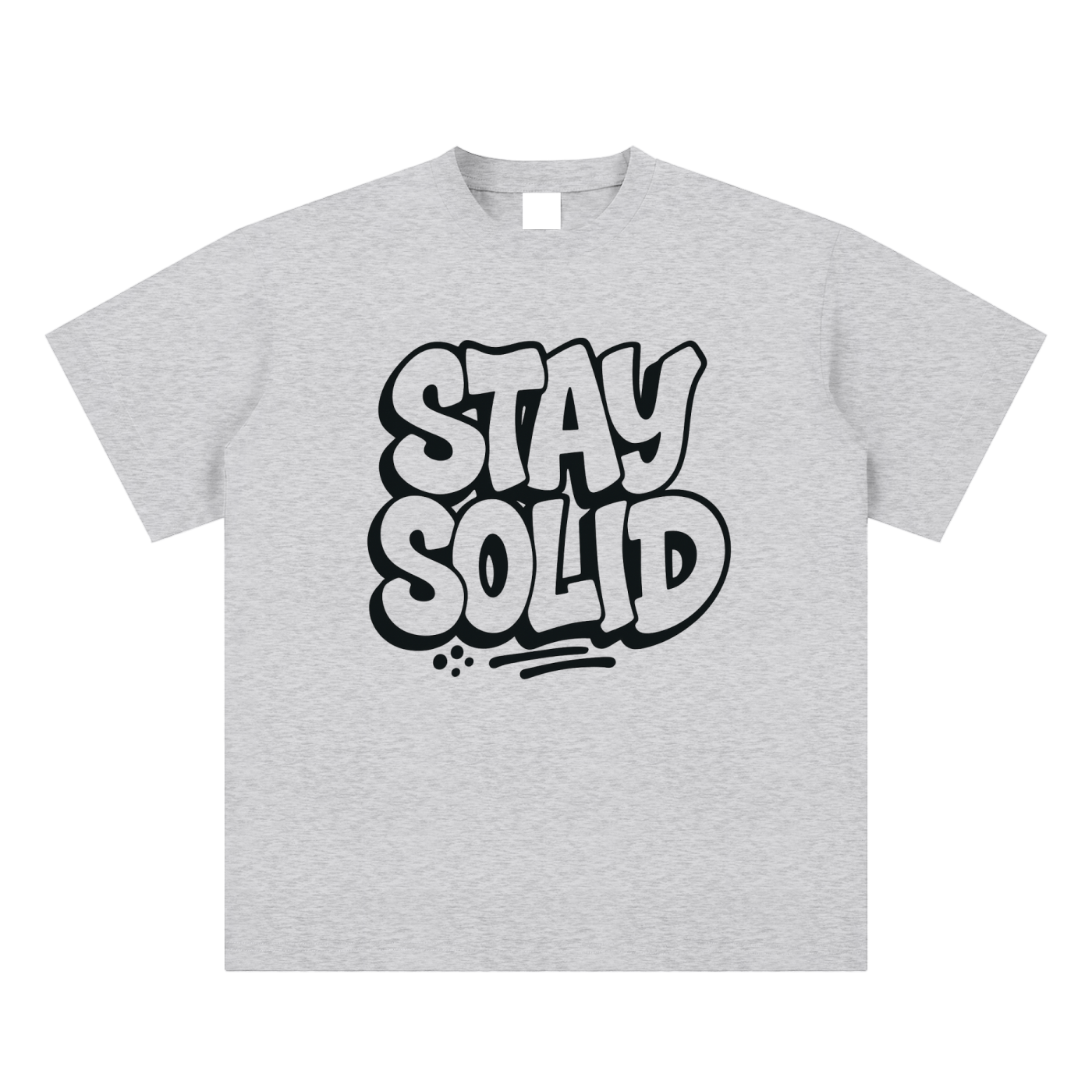 Stay Solid Transparent Tee