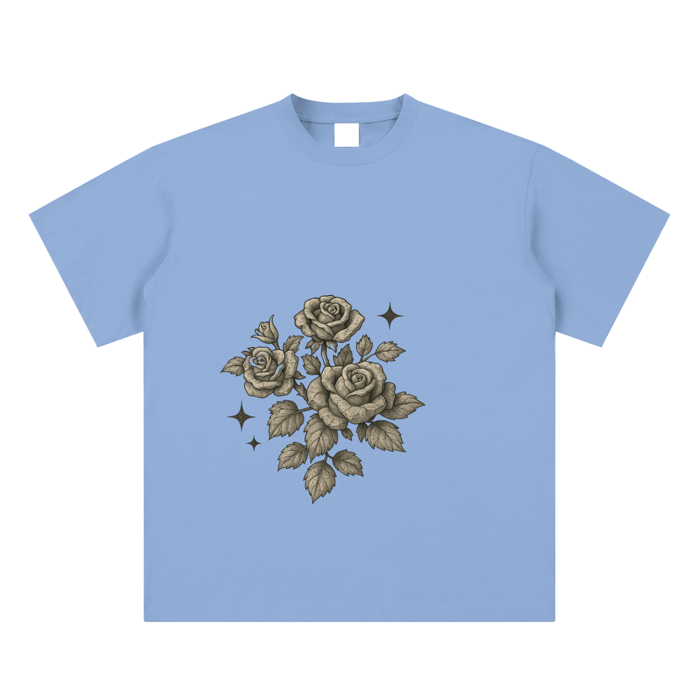 Stone Rose Grey Tee