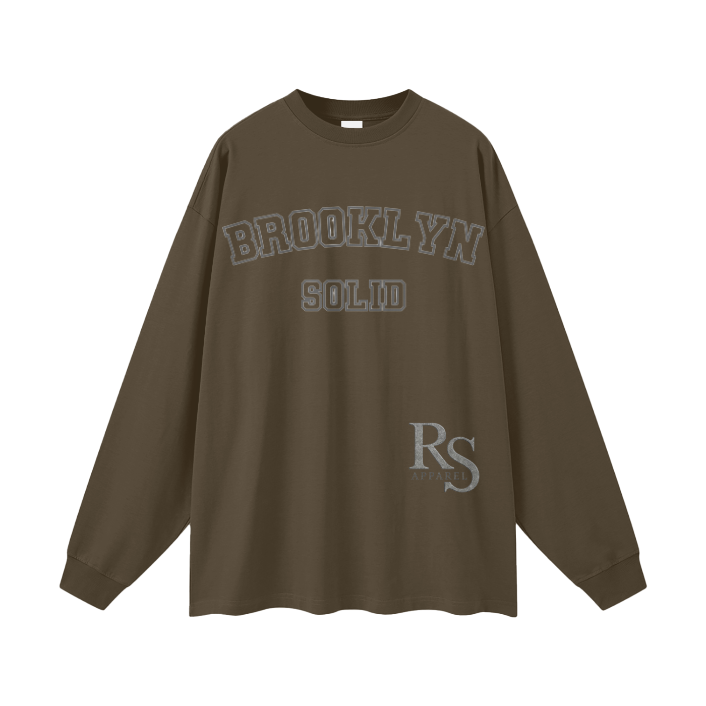 Brooklyn Solid Long Sleeve Tee