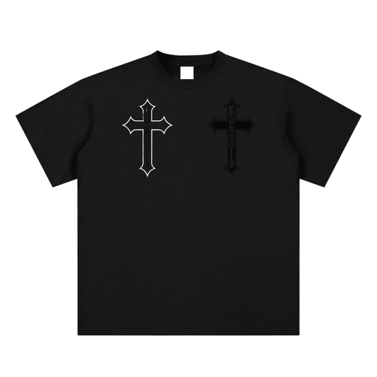 Gothic Double Cross Tee