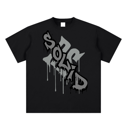 Graffiti  Grey  Tee