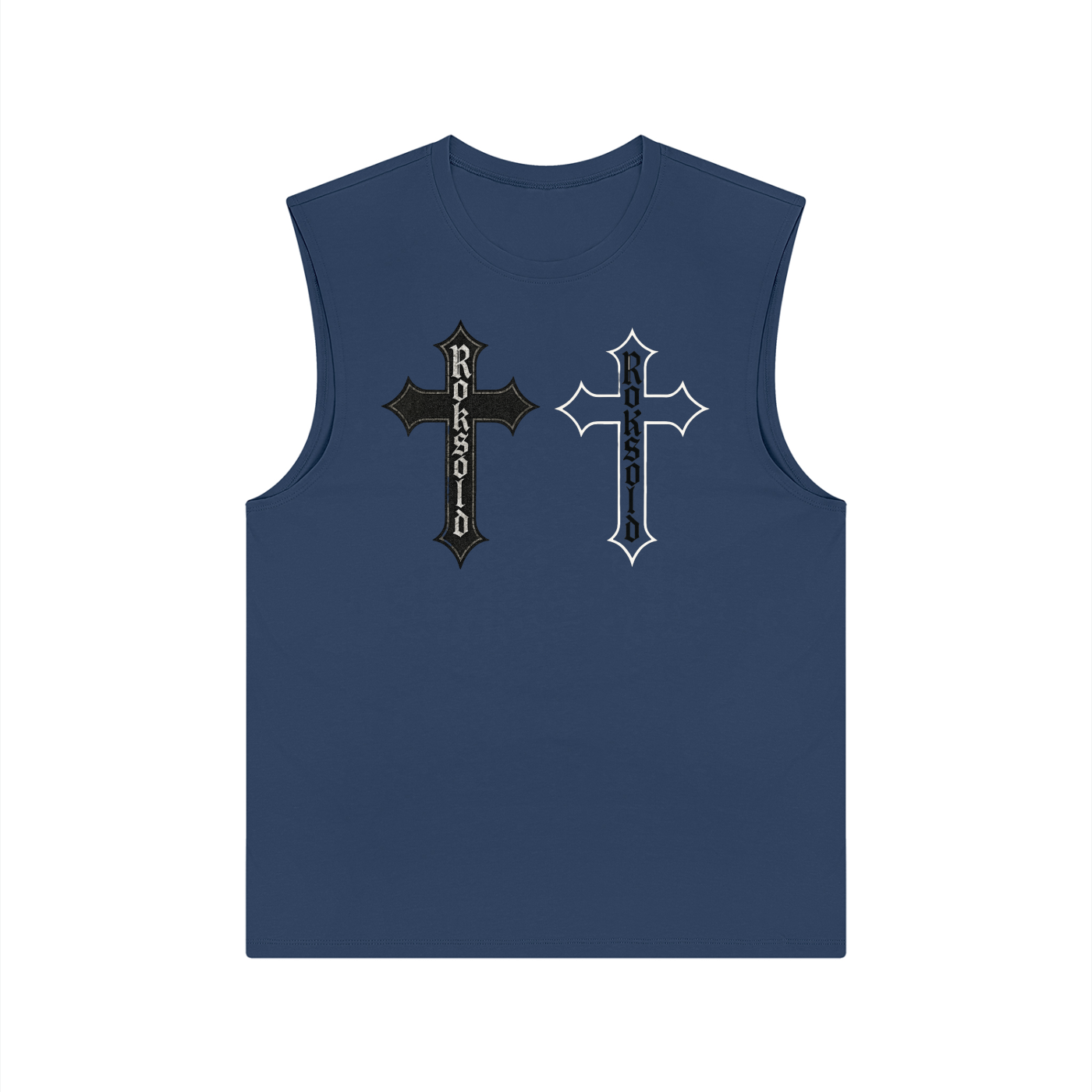 Gothic Double Cross  Performance Tank Top