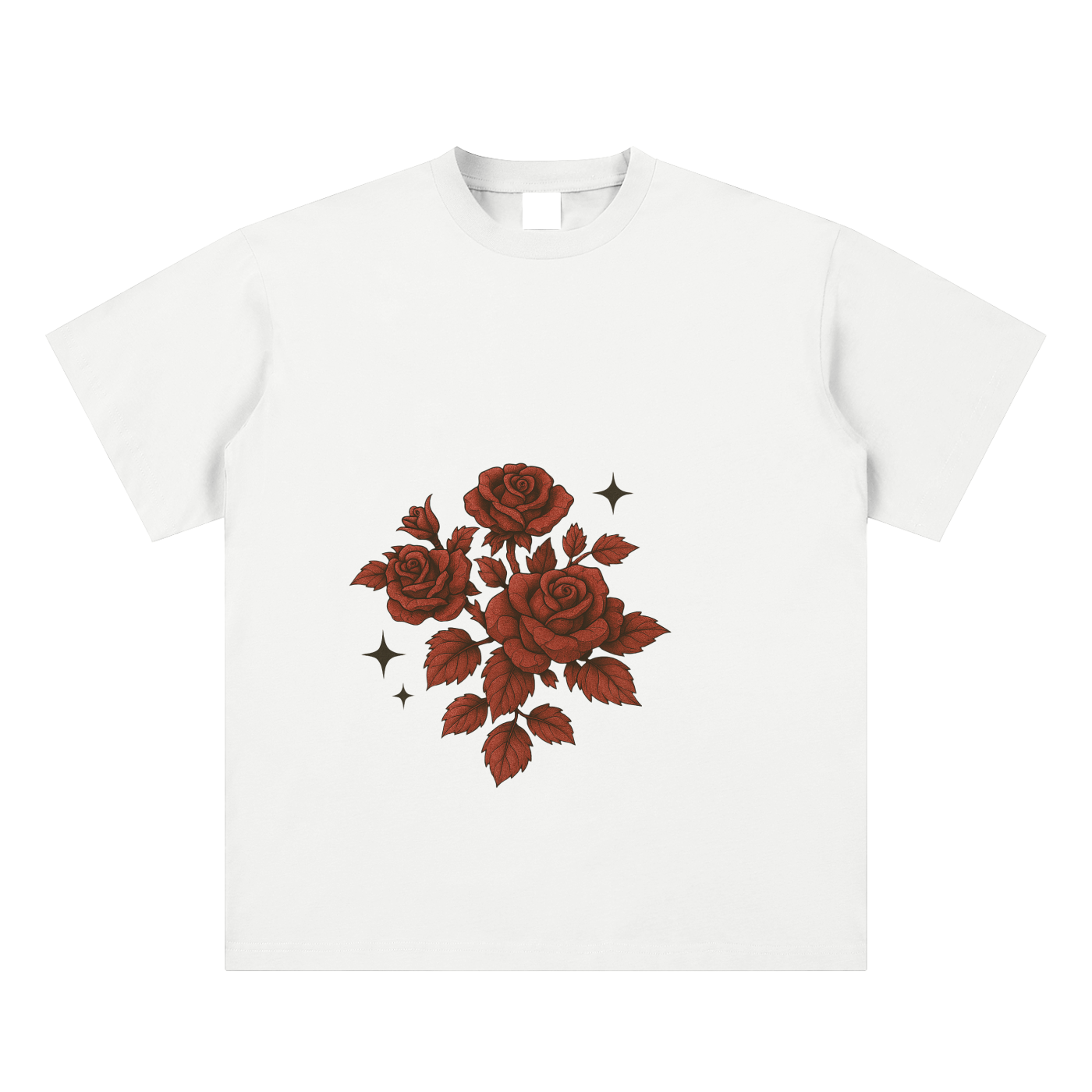 Stone Ross Deep Red Tee