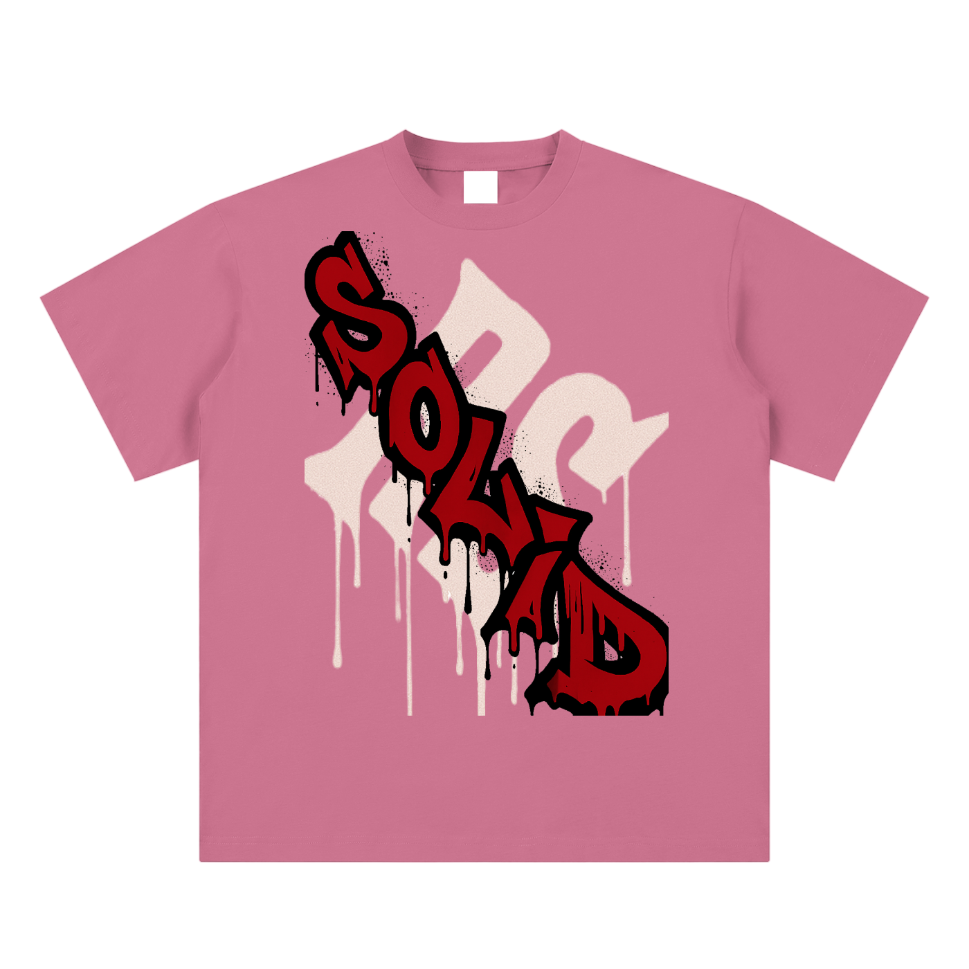 Graffiti Red Tee