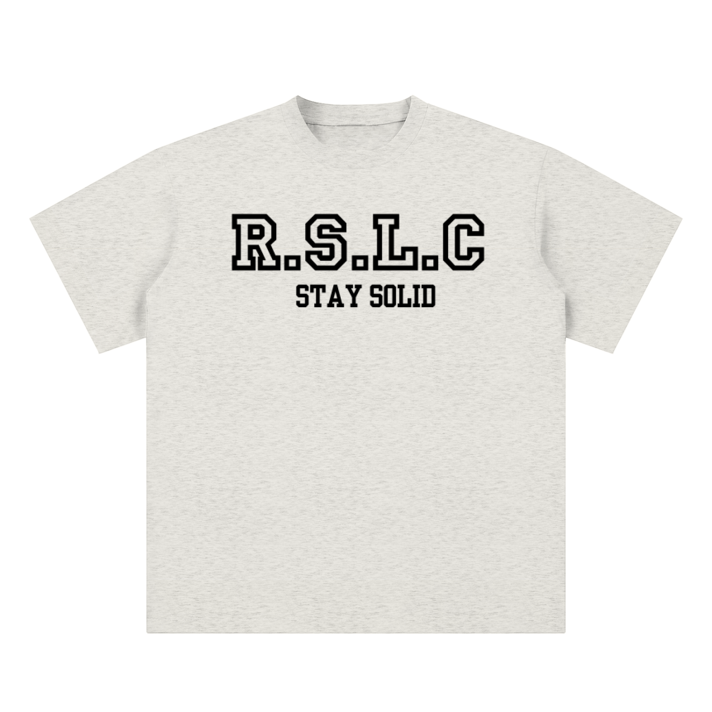 R.S.L.C Varsity Black Tee