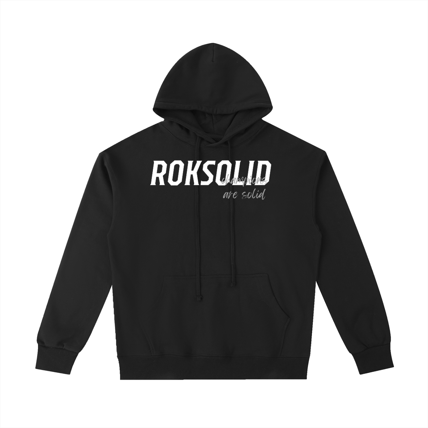 Champions are Solid Regular Hoodie